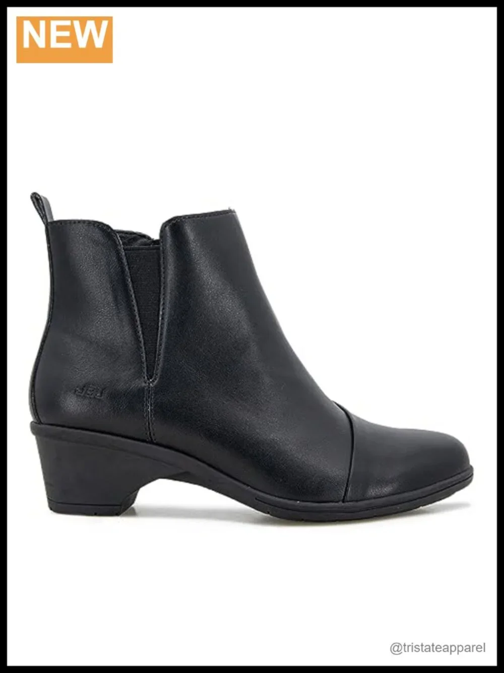 Women's Memory Foam Ankle Booties Pull-On Block Heel Fashion Boots